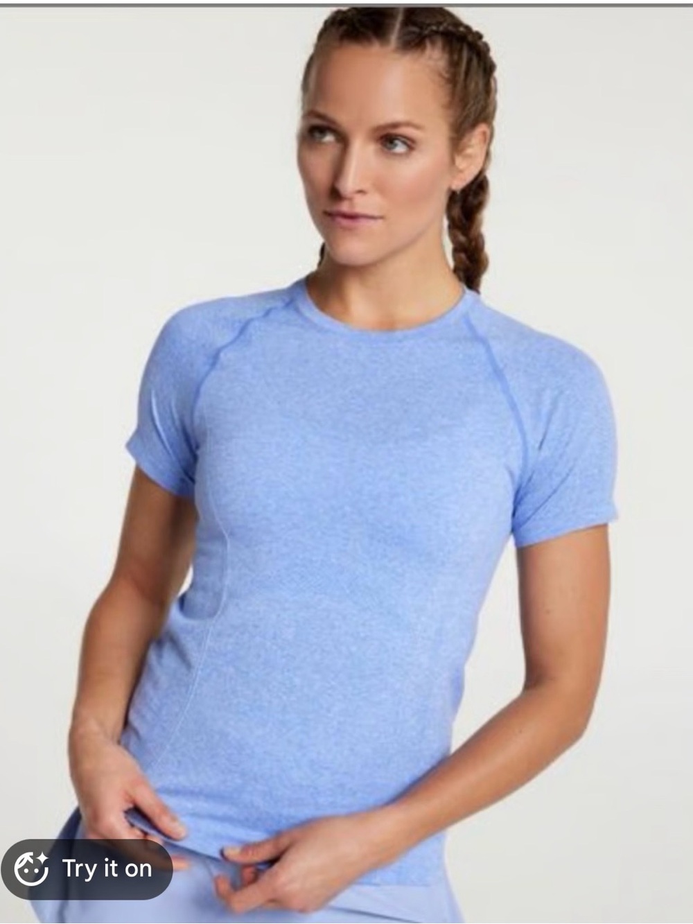 Calia By Carrie Seamless Tee Blue
